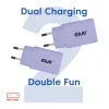 Maitinimo adapteris club 3d USB-C įkroviklis 30 W 2 vnt. pakuotėje, kompaktiškas, skirtas telefonams ir planšetėms
