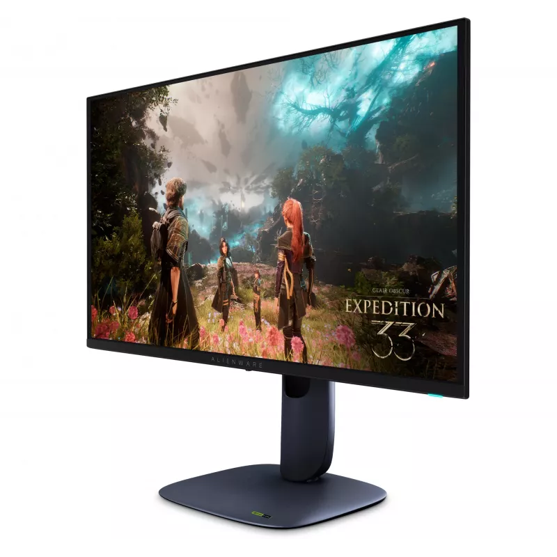 Alienware AW2725Q kompiuterio monitorius 67,8 cm (26,7 col.) 3840 x 2160 pikselių 4K Ultra HD QD-OLED juodas