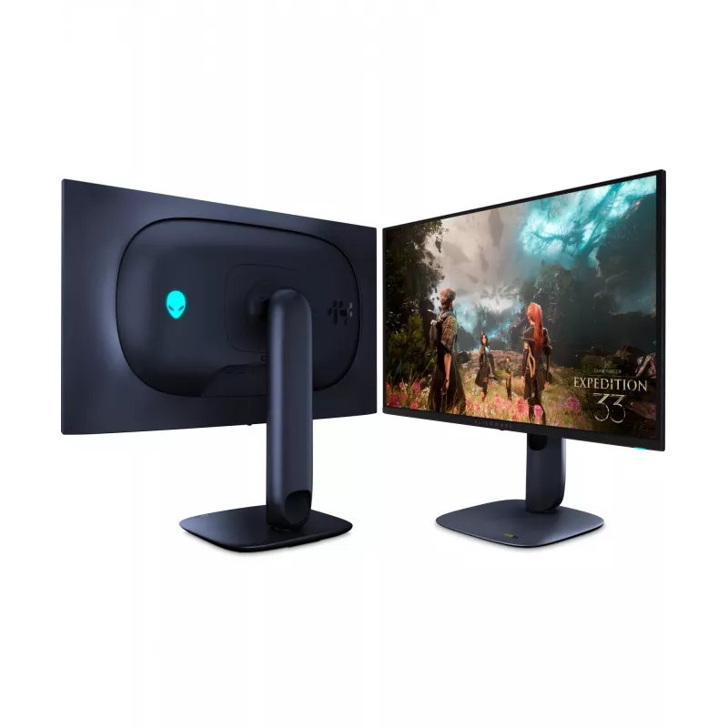 Alienware AW2725Q kompiuterio monitorius 67,8 cm (26,7 col.) 3840 x 2160 pikselių 4K Ultra HD QD-OLED juodas