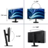 Philips 3000 serijos 27B2U3601/00 kompiuterio monitorius 68,6 cm (27 colių) 2560 x 1440 pikselių Quad HD LCD juodas