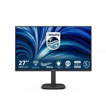 Philips 3000 serijos 27B2U3601/00 kompiuterio monitorius 68,6 cm (27 colių) 2560 x 1440 pikselių Quad HD LCD juodas