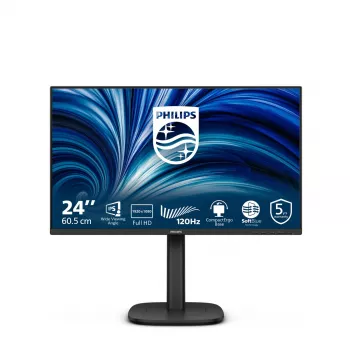 Philips 3000 serijos 24B2N3200J/00 kompiuterio monitorius 60,5 cm (23,8 colio) 1920 x 1080 pikselių Full HD LCD juodas