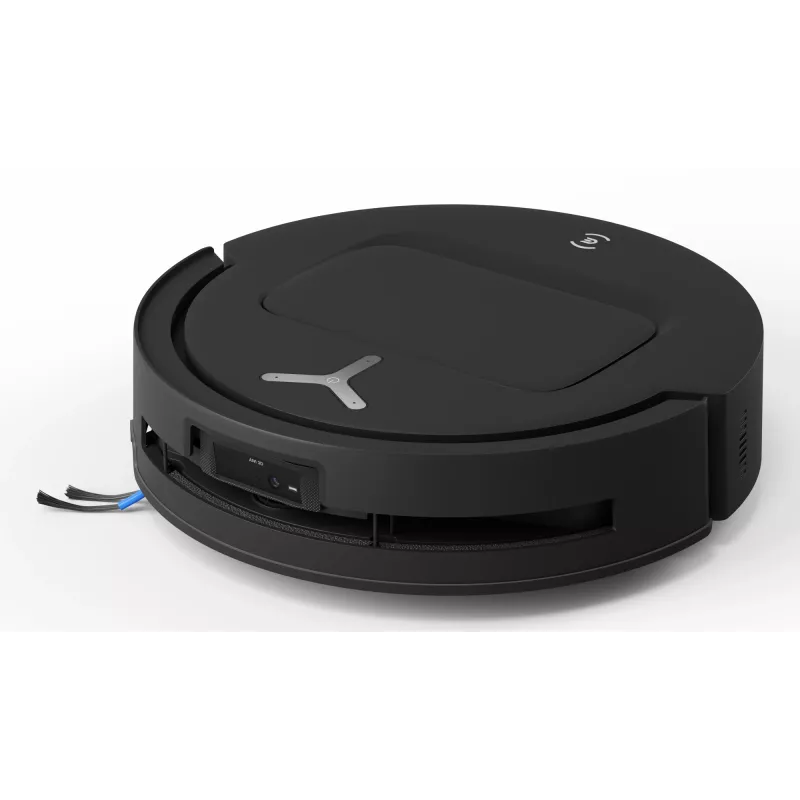 Robot vacuum Ecovacs Deebot T80 Omni — bagless 3 L dust, 0.11 L water, 6400 mAh, 297 min runtime, black