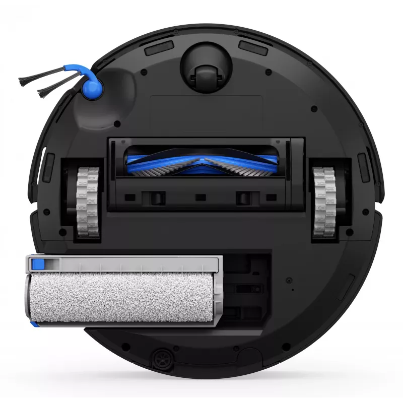 Robot vacuum Ecovacs Deebot T80 Omni — bagless 3 L dust, 0.11 L water, 6400 mAh, 297 min runtime, black