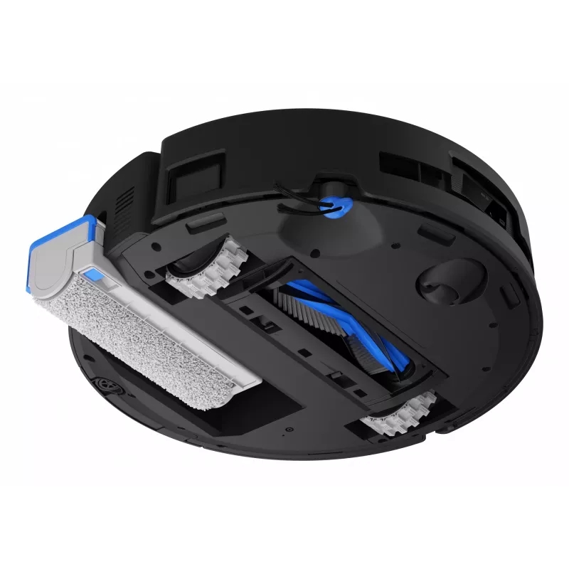 Robot vacuum Ecovacs Deebot T80 Omni — bagless 3 L dust, 0.11 L water, 6400 mAh, 297 min runtime, black