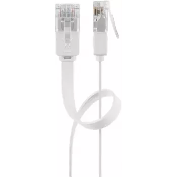 Tinklo kabelis Goobay 95153 RJ-45 Cat6 3 m baltas