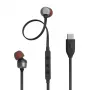 JBL Tune 310C Ausinės laidinės į ausis Skambučiai/Muzika USB Type-C Juodos