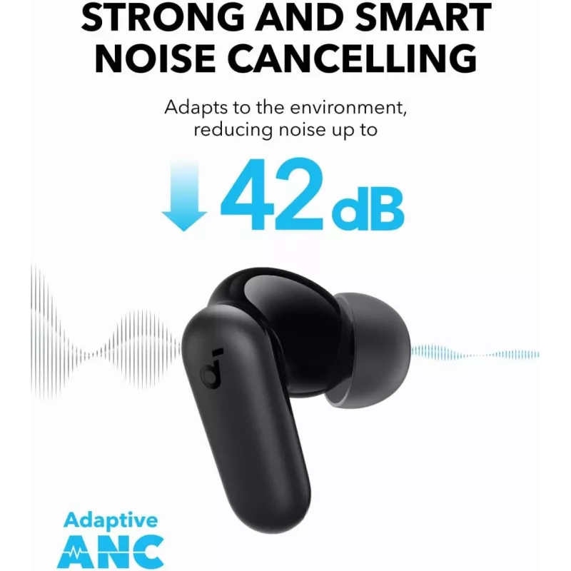 ANKER Ausinės - Soundcore P30i - Juoda