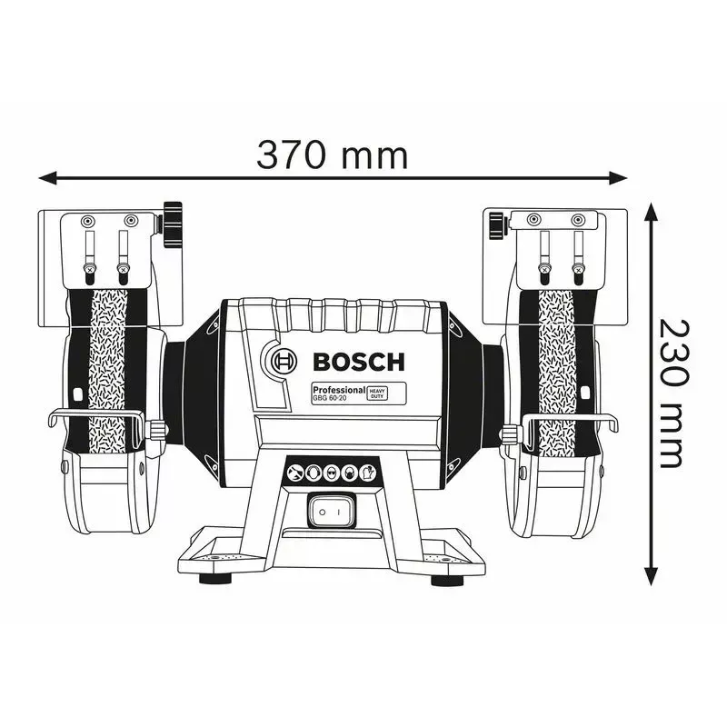 Bosch 0 601 27A 400 stalinis šlifuoklis 3600 aps./min. 600 W