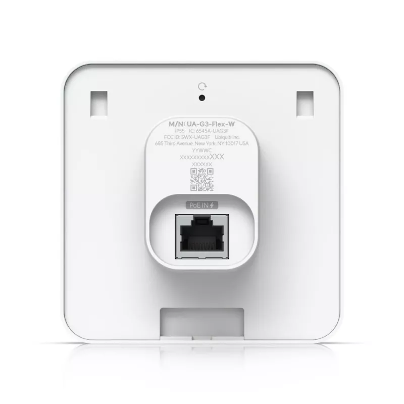 Prieigos kontrolės skaitytuvas Ubiquiti Reader Flex Basic baltas garsiakalbis galia 1W