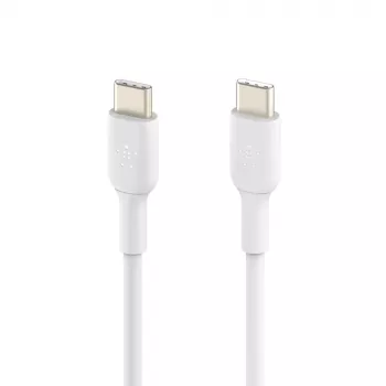 USB laidas Belkin CAB003BT1MWH 1m USB C baltas