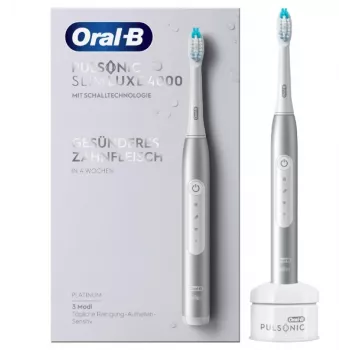 Oral-B Pulsonic plonas Luxe 4000 Adult Sonic toothbrush Platinum