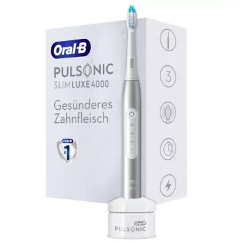 Oral-B Pulsonic plonas Luxe 4000 Adult Sonic toothbrush Platinum