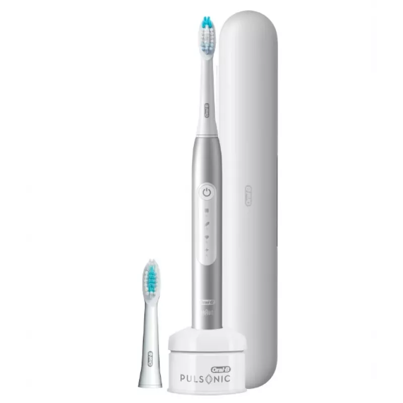 Oral-B Pulsonic plonas Luxe 4500 Adult Sonic toothbrush Platinum