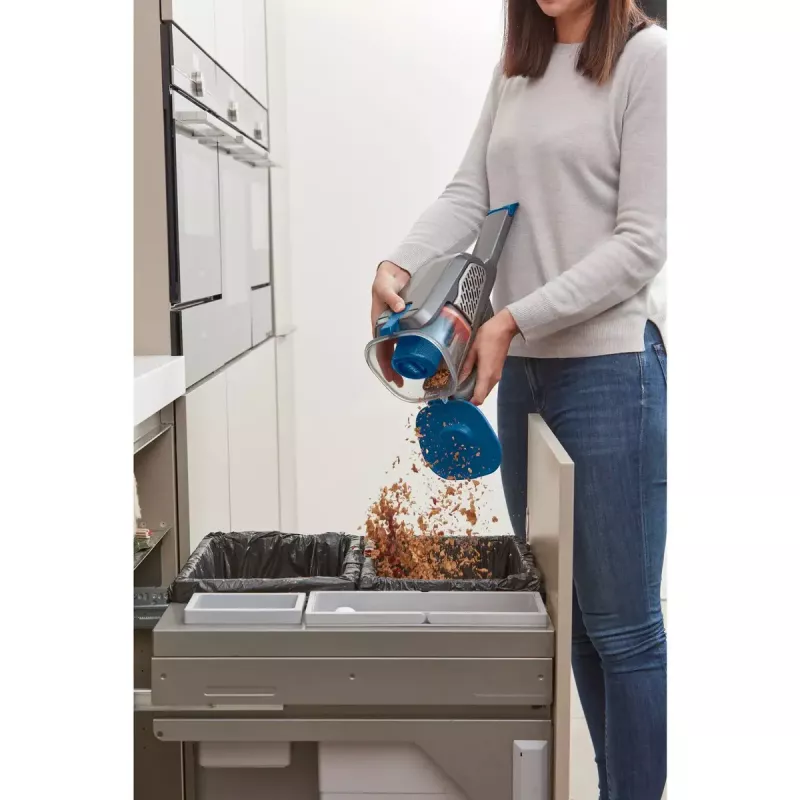 Rankinis dulkių siurblys Juoda & Decker BHHV520BF-QW, belaidis, sausam valymui, 35 W, 0,7 L dulkių konteineris, 21 min veikimo laikas, 1,2 kg
