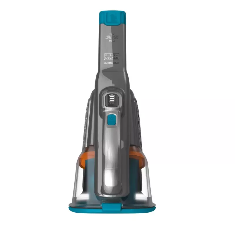 Rankinis dulkių siurblys Juoda & Decker BHHV520BF-QW, belaidis, sausam valymui, 35 W, 0,7 L dulkių konteineris, 21 min veikimo laikas, 1,2 kg