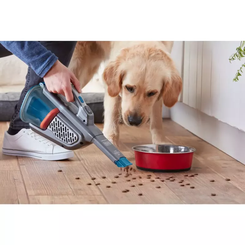 Rankinis dulkių siurblys Juoda & Decker BHHV520BF-QW, belaidis, sausam valymui, 35 W, 0,7 L dulkių konteineris, 21 min veikimo laikas, 1,2 kg