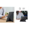 Samsung Galaxy Tab A9+ knygos tipo dėklas, 27,9 cm (11 colių) folijinis, juodas