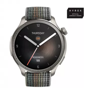 Amazfit Balance 3,81 cm (1,5 colio) AMOLED 46 mm Skaitmeninis 480 x 480 pikselių Liečiamas ekranas Pilka Wi-Fi GPS (palydovas)
