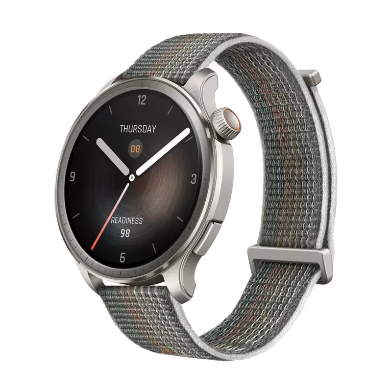 Amazfit Balance 3,81 cm (1,5 colio) AMOLED 46 mm Skaitmeninis 480 x 480 pikselių Liečiamas ekranas Pilka Wi-Fi GPS (palydovas)
