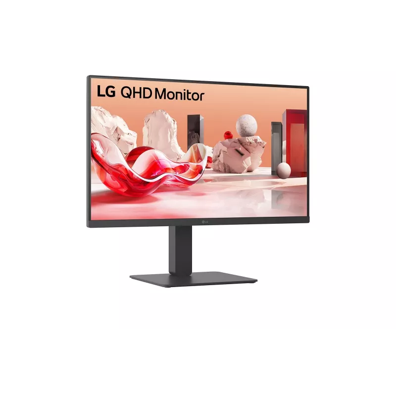 LG 27BA45QB-B kompiuterio monitorius 68,6 cm (27 colių) 2560 x 1440 pikselių Quad HD LCD juodas
