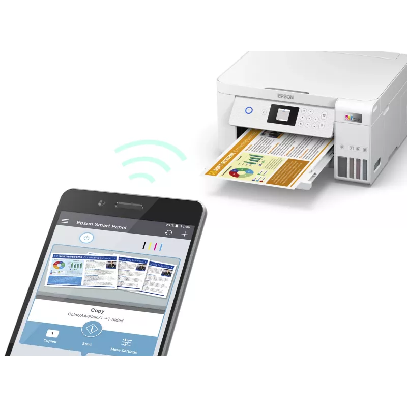 Epson EcoTank ET-2856 rašalinis A4 5760 x 1440 DPI 33 ppm Wi-Fi