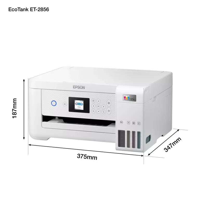 Epson EcoTank ET-2856 rašalinis A4 5760 x 1440 DPI 33 ppm Wi-Fi