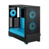 FRACTAL DESIGN Pop Air RGB Cyan Core Tgclear Tint