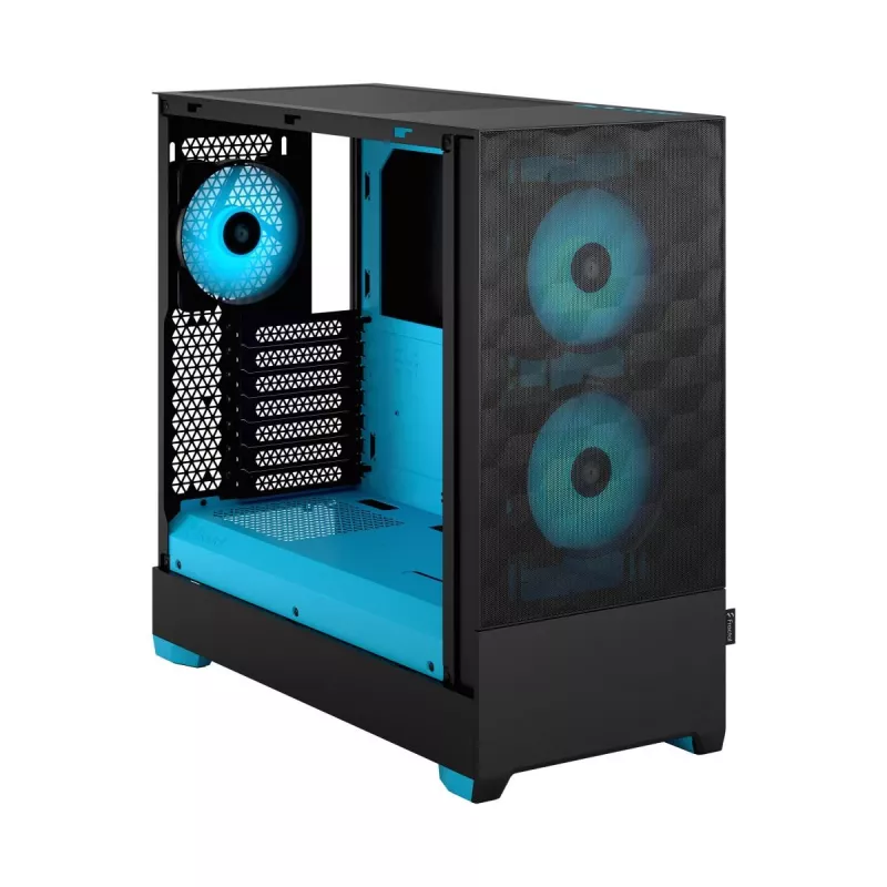 FRACTAL DESIGN Pop Air RGB Cyan Core Tgclear Tint