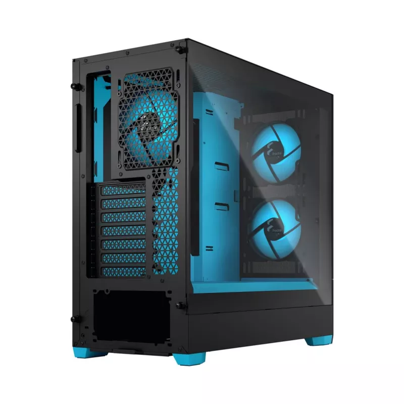 FRACTAL DESIGN Pop Air RGB Cyan Core Tgclear Tint