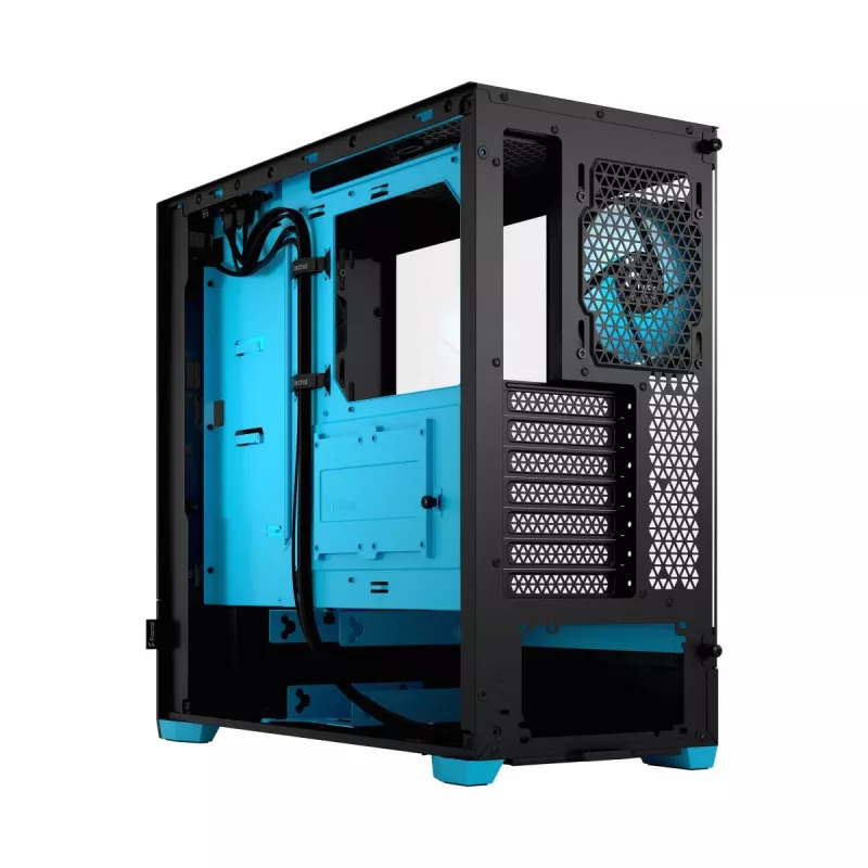 FRACTAL DESIGN Pop Air RGB Cyan Core Tgclear Tint