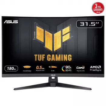 ASUS TUF Gaming VG32WQ3B kompiuterio monitorius 80 cm (31,5 colio) 2560 x 1440 pikselių Quad HD LED juodas
