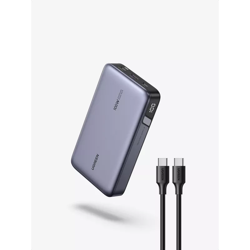 Ugreen 25188 išorinė baterija 20000 mAh Pilka