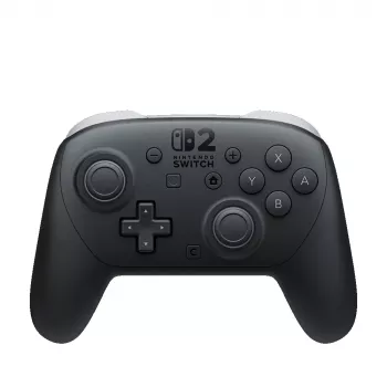 Nintendo Switch 2 Pro valdiklis juodas Bluetooth žaidimų pultas analoginis / skaitmeninis Nintendo Switch 2