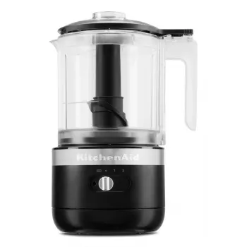 Elektrinis smulkintuvas KitchenAid 5KFCB519EBM 1,19 L 24 W Juodas Skaidrus