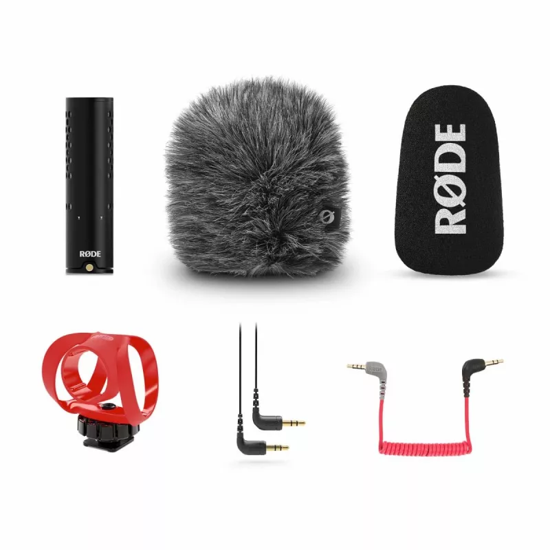 RODE Videomicroii ant kameros montuojamas mikrofonas juodas