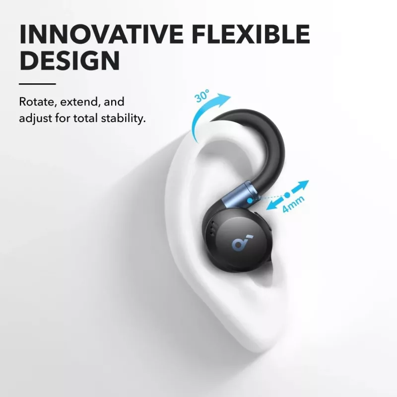 ANKER ausinės - Soundcore Sport X20 - juoda