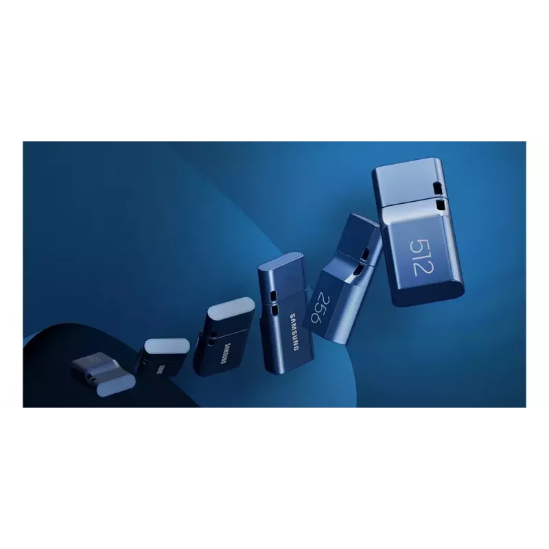Samsung MUF-256DA USB atmintukas 256 GB USB Type-C 3.2 Gen 1 (3.1 Gen 1) Mėlynas
