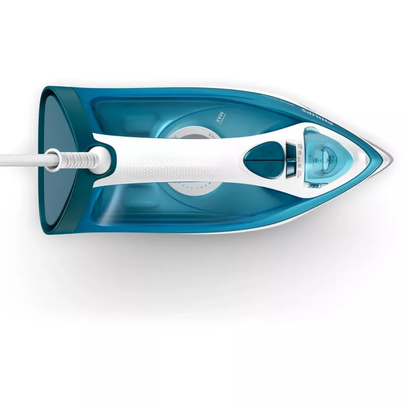 Lyginimo lygintuvas Philips DST3011/20 — 2100 W, keraminis padas, 0,3 l talpa, 1,9 m laidas, mėlynas