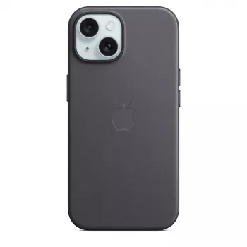 APPLE Apple FineWoven dėklas su MagSafe, skirtas iPhone 15, juodas