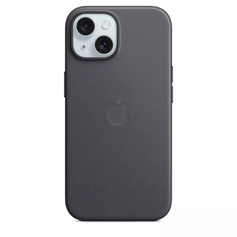 APPLE Apple FineWoven dėklas su MagSafe, skirtas iPhone 15, juodas