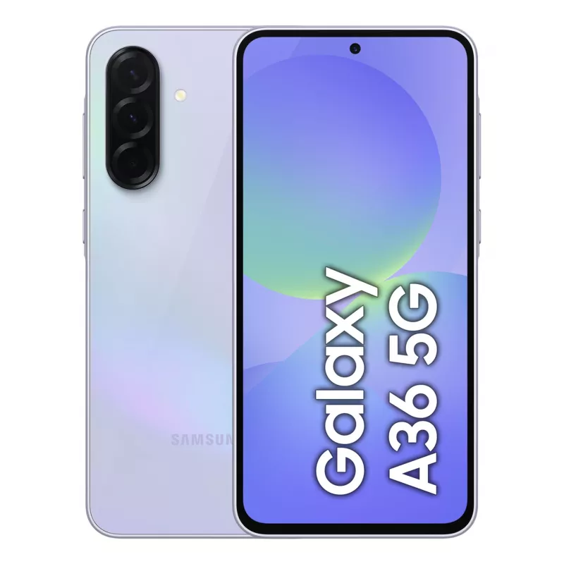 Samsung Galaxy A36 5G 17 cm (6,7 colio) Dual SIM Android 15 USB Type-C 6 GB 128 GB 5000 mAh Levandų