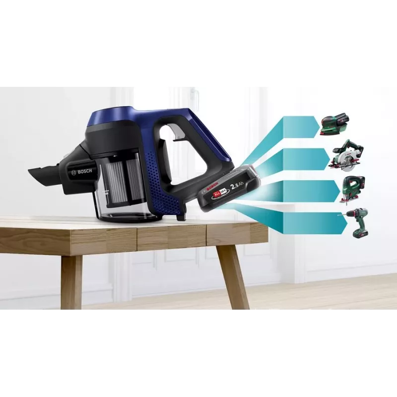 Bosch Serie 6 BBS611MAT belaidis dulkių siurblys 2-in-1