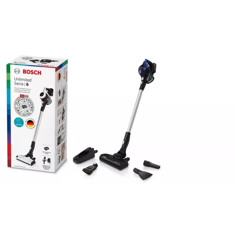 Bosch Serie 6 BBS611MAT belaidis dulkių siurblys 2-in-1