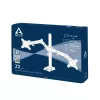 ARCTIC Z2 (Gen 3) – Dviguba monitoriaus rankena su USB šakotuvu