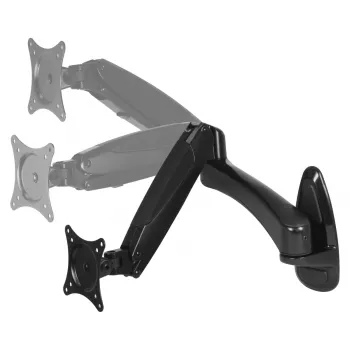 ARCTIC W1-3D - Monitor Wall Mount with Gas Lift Technology, 8 kg, 33 cm (13 inch), 81.3 cm (32 inch), 75 x 75 mm, 100 x 100 mm, Juoda