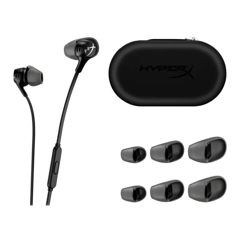 HyperX Cloud Earbuds II Juoda
