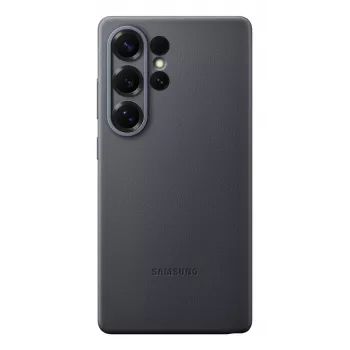 Samsung Kindsuit dirbtinės odos dėklas Galaxy S25, Dėklas, Samsung, Galaxy S25 Ultra, 17,5 cm (6,9 colio), Juoda