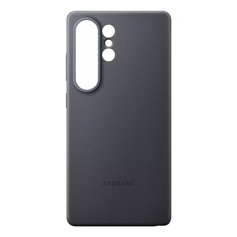 Samsung Kindsuit dirbtinės odos dėklas Galaxy S25, Dėklas, Samsung, Galaxy S25 Ultra, 17,5 cm (6,9 colio), Juoda