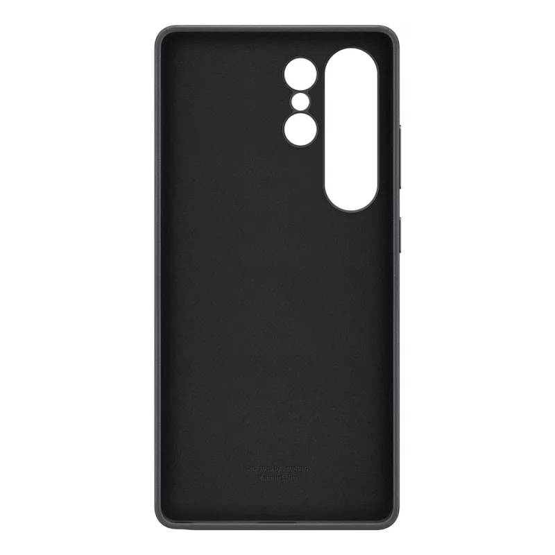 Samsung Kindsuit dirbtinės odos dėklas Galaxy S25, Dėklas, Samsung, Galaxy S25 Ultra, 17,5 cm (6,9 colio), Juoda